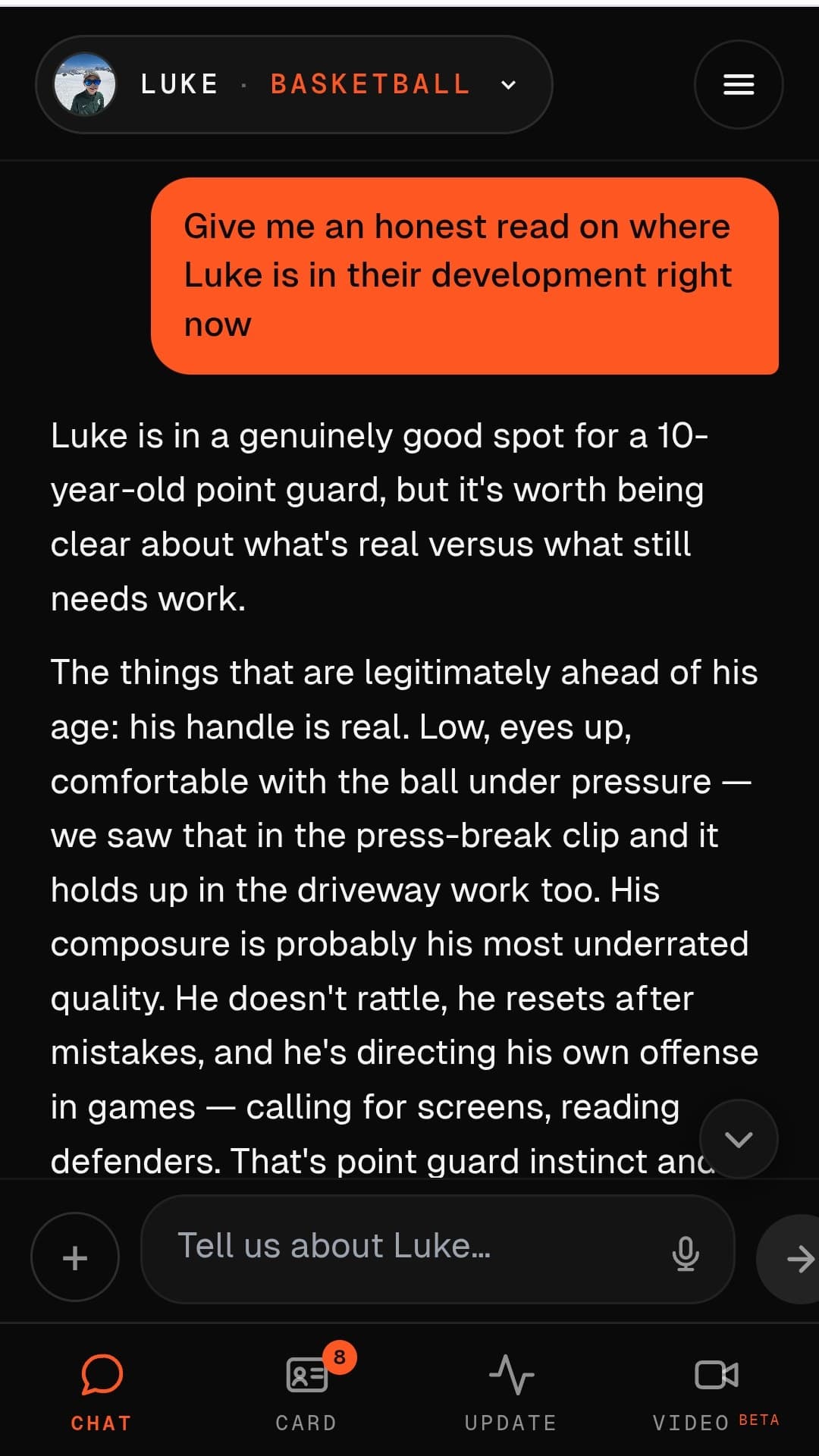ParentEdge: an honest take on Luke's development